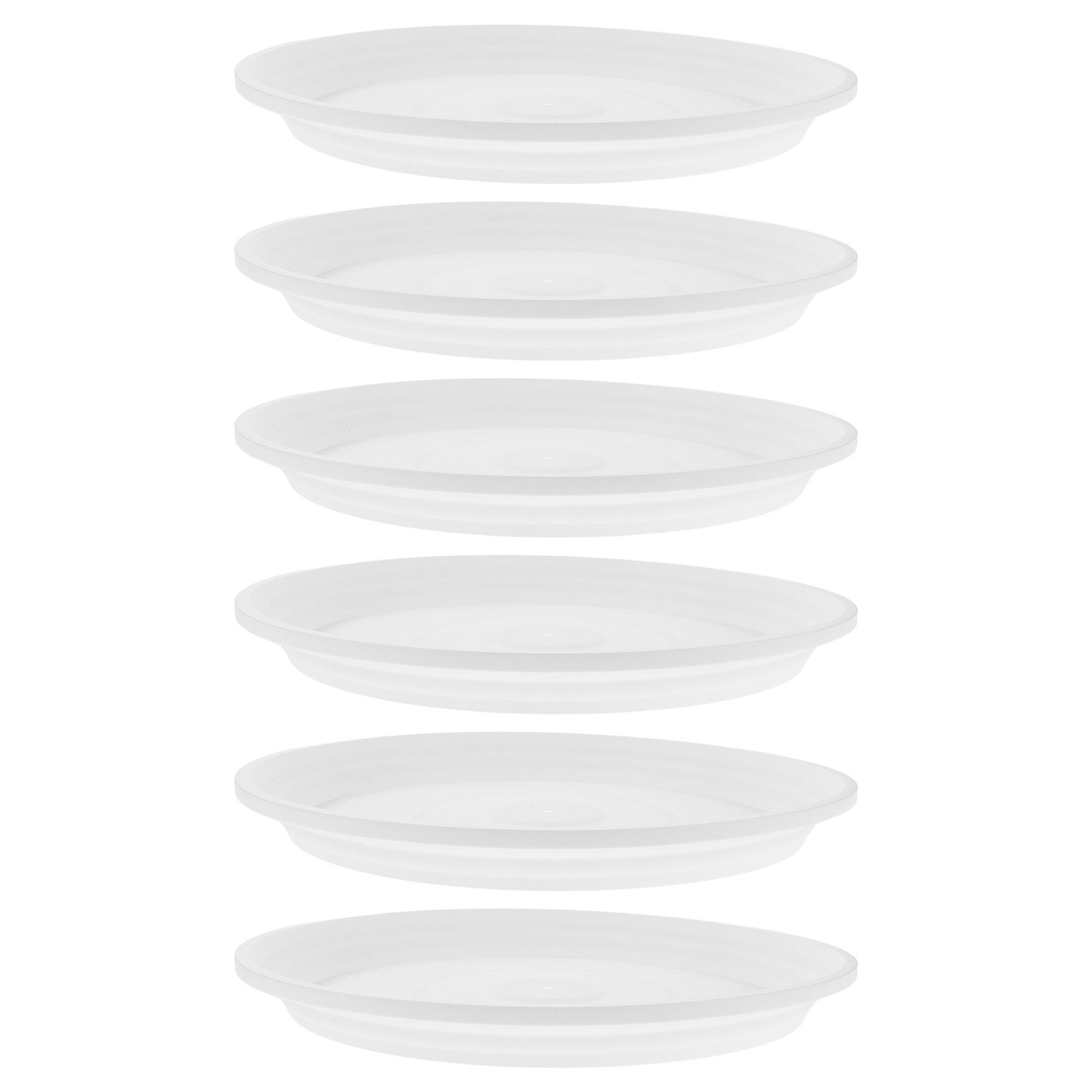 6Pcs 10.61 Inch Round Plastic  - огляд і ціна Drip Tray Saucer
